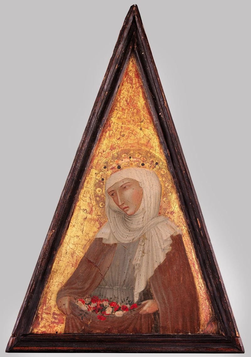 Święta Elżbieta Węgierska - Ambrogio Lorenzetti