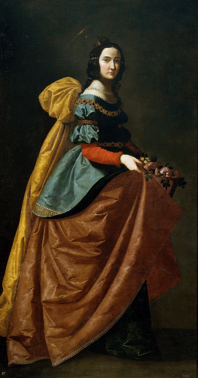 Święta Elżbieta Portugalska - Francisco de Zurbarán