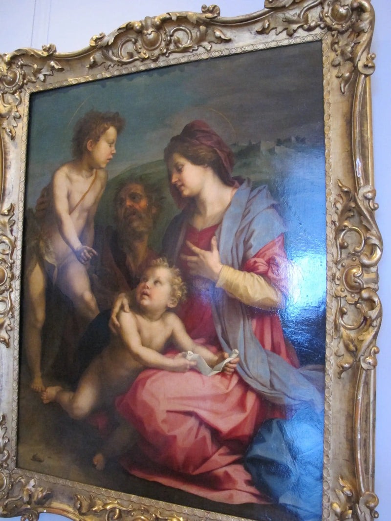 Święta Rodzina z św. Janem Chrzcicielem - Andrea del Sarto