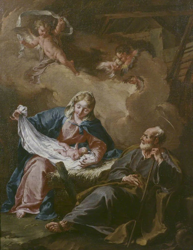 Święta Rodzina - Giovanni Battista Pittoni
