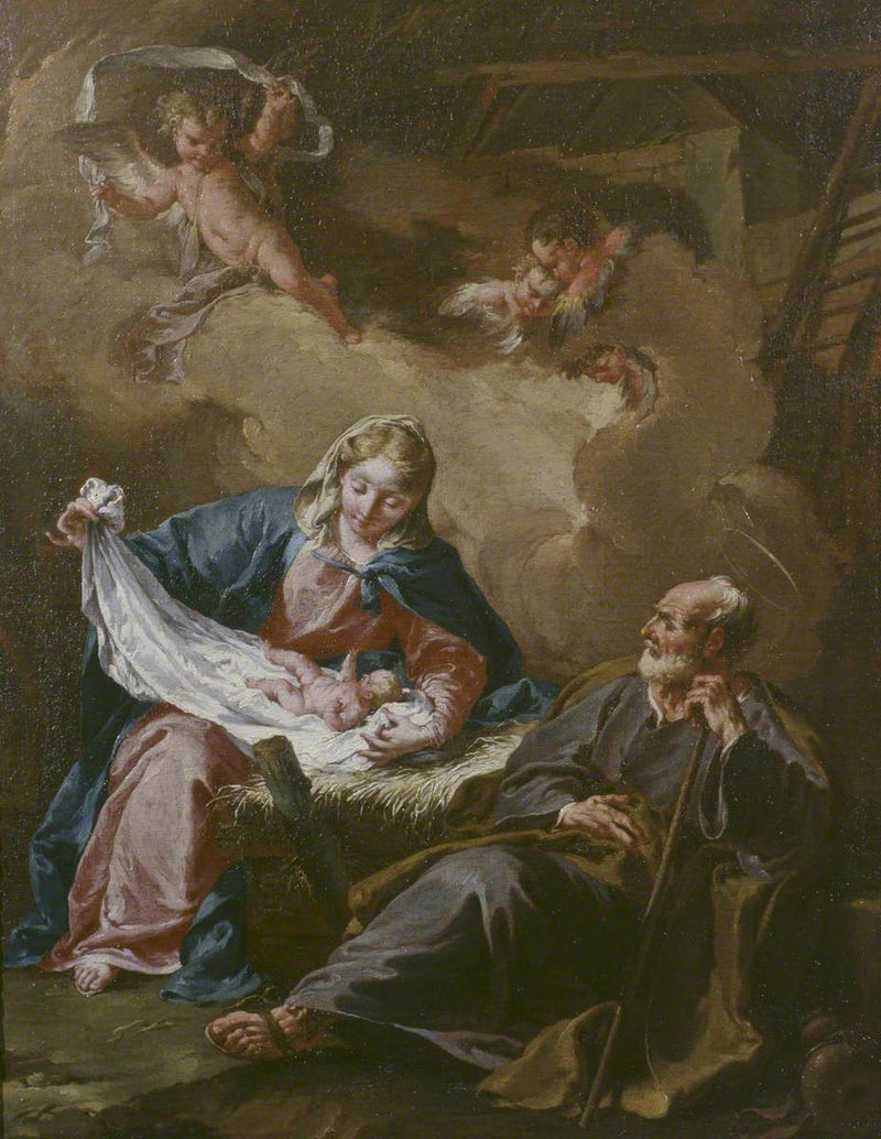 Święta Rodzina - Giovanni Battista Pittoni
