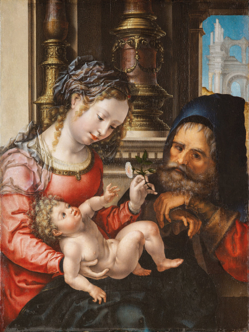 Święta Rodzina - Jan Gossaert