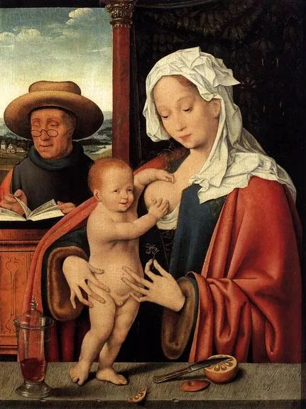 Święta Rodzina - Joos van Cleve