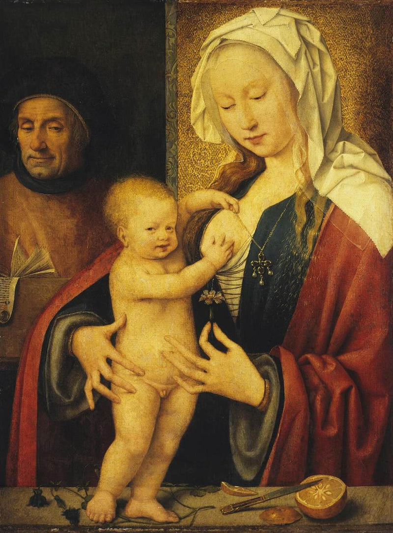 Święta Rodzina - Joos van Cleve