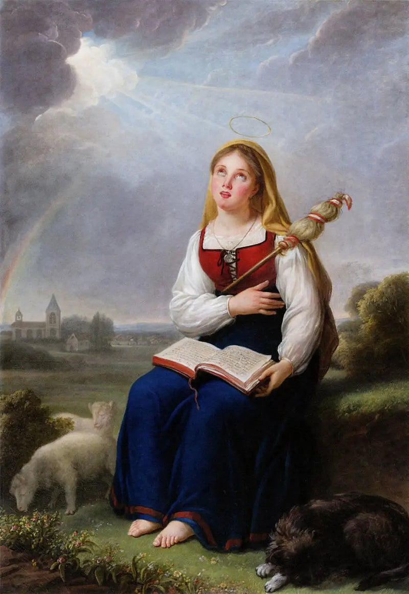 Święta Genowefa - Élisabeth Vigée Le Brun