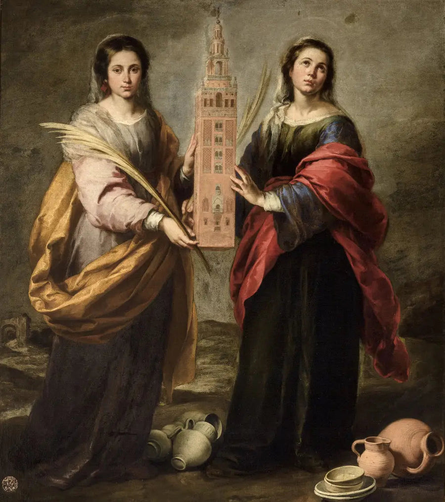 Święta Justyna i Święta Rufina - Bartolomé Esteban Murillo
