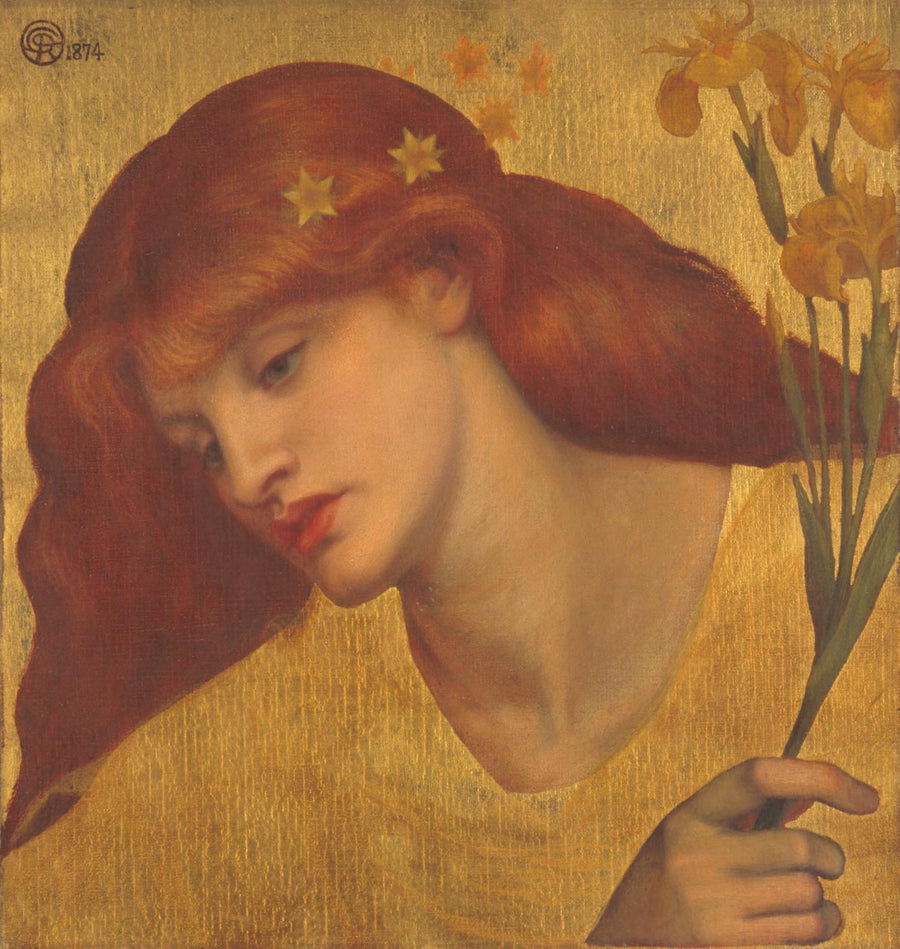 Święta Lilias - Dante Gabriel Rossetti