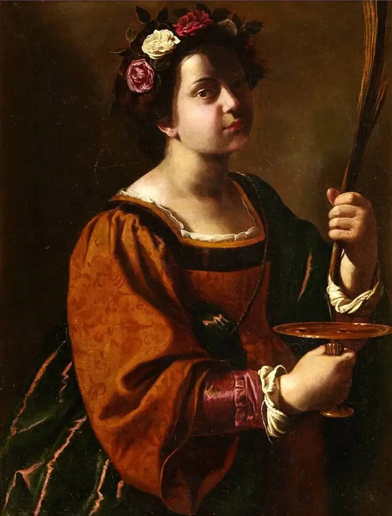 Święta Łucja - Artemisia Gentileschi