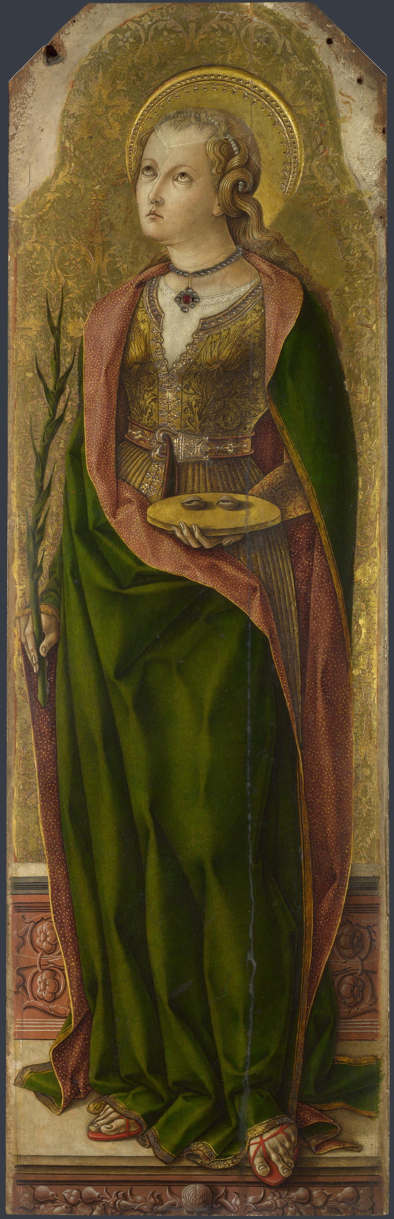 Święta Łucja - Carlo Crivelli