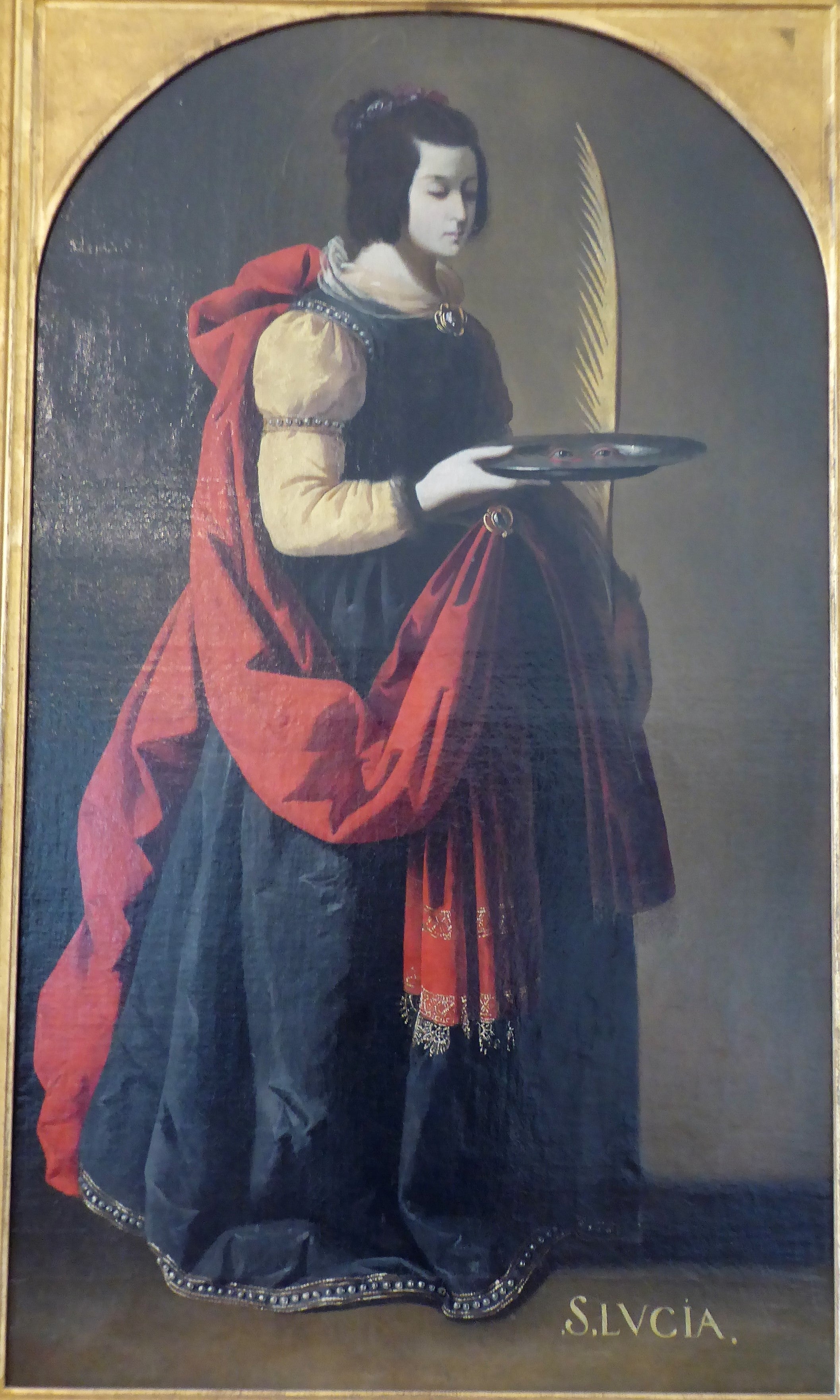 Sainte-Lucie (Chartres) - Francisco de Zurbarán - Alpha Reproduction