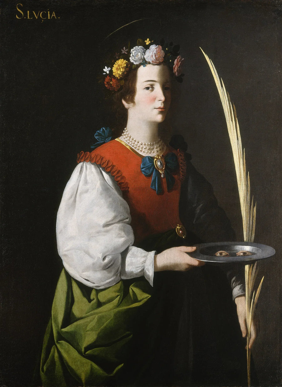 Sainte-Lucie (NGA Washington) - Francisco de Zurbarań