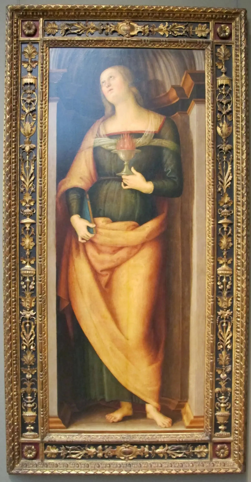 Święta Łucja - Pietro Perugino