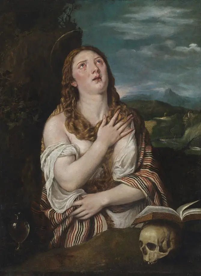 Święta Magdalena pokutująca - Titian