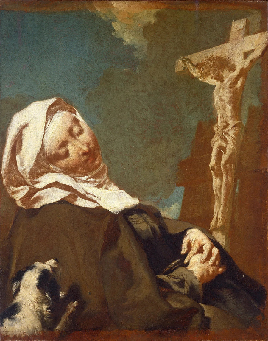 Święta Margeryta z Cortony - Giovanni Battista Piazzetta
