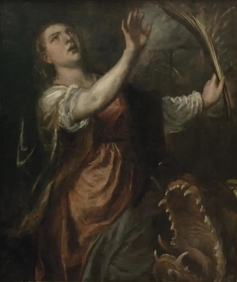 Święta Małgorzata i Smok - Titian
