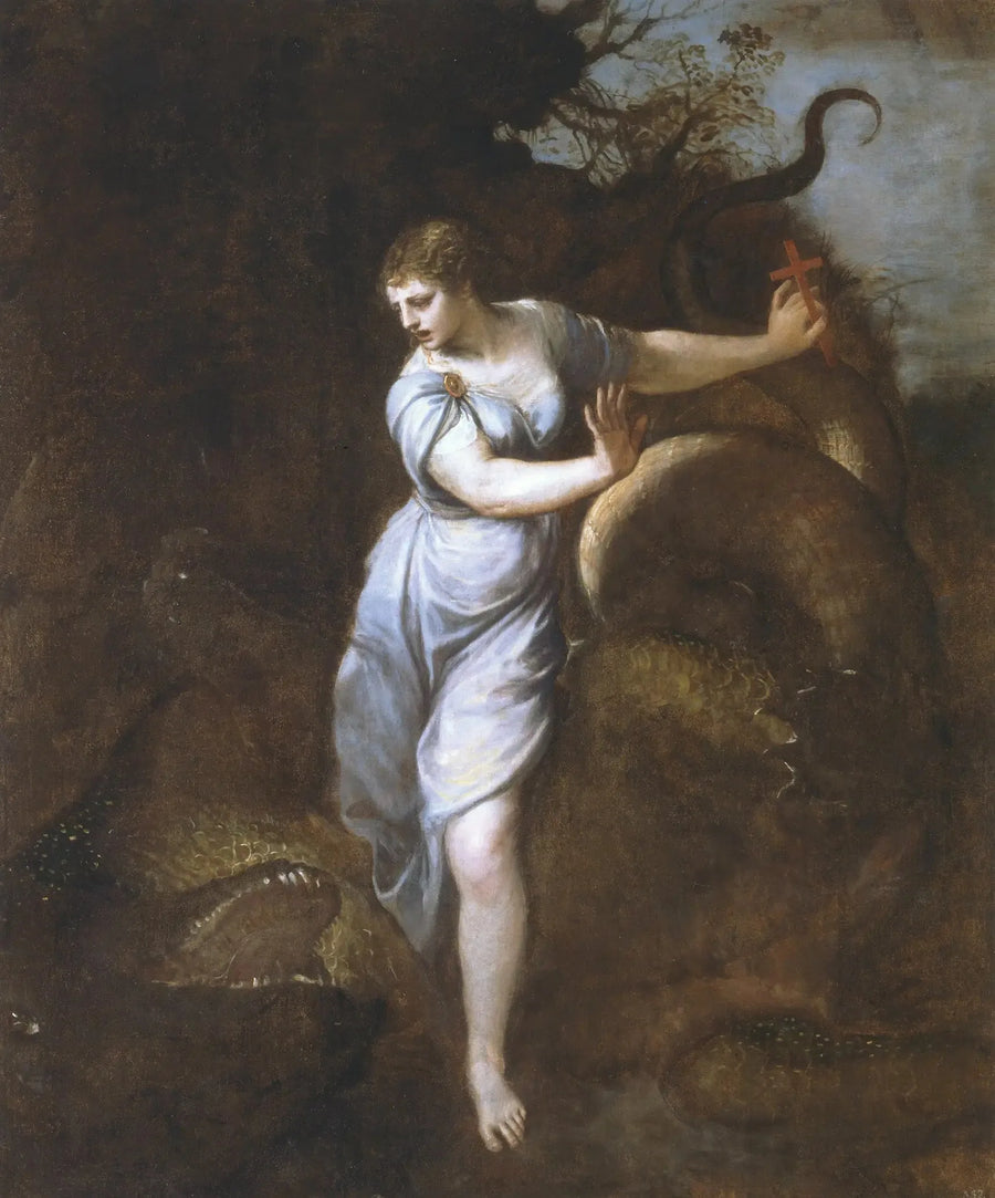 Święta Małgorzata i Smok - Titian
