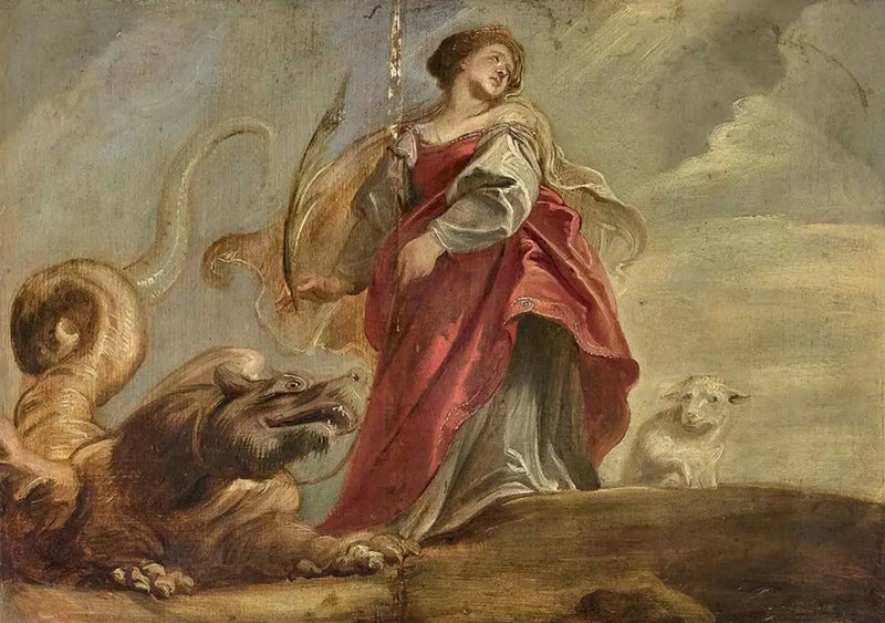 Święta Małgorzata - Peter Paul Rubens