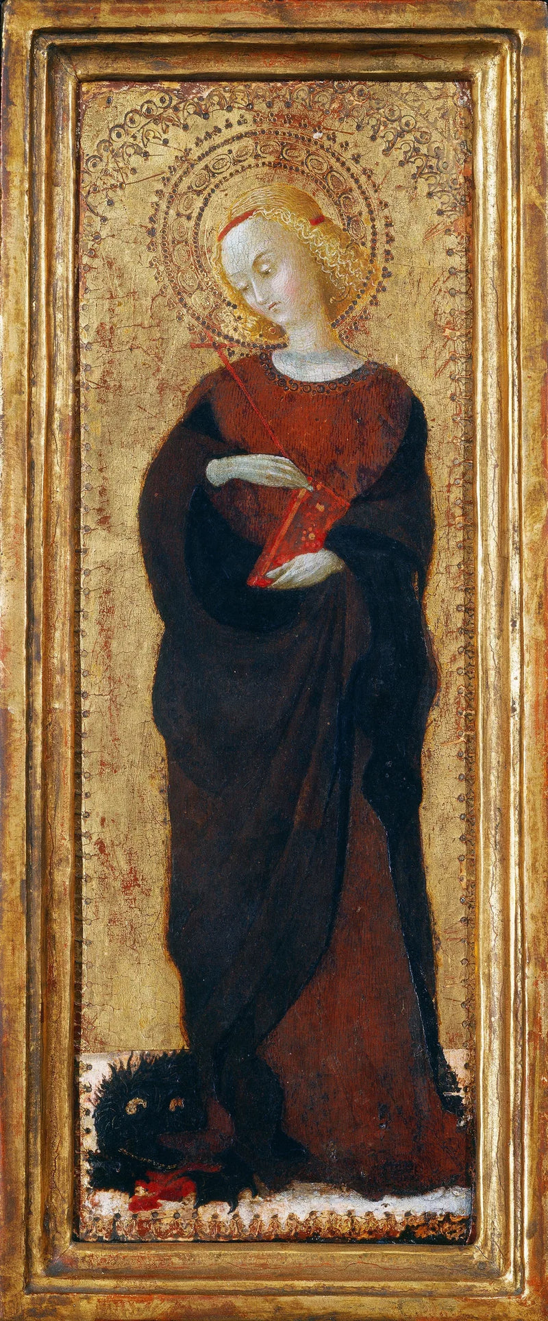 Święta Małgorzata - Stefano di Giovanni (Sassetta)