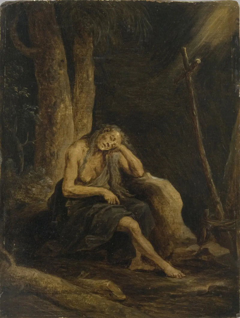 Święta Maria Egipska na pustyni - David Teniers Młodszy