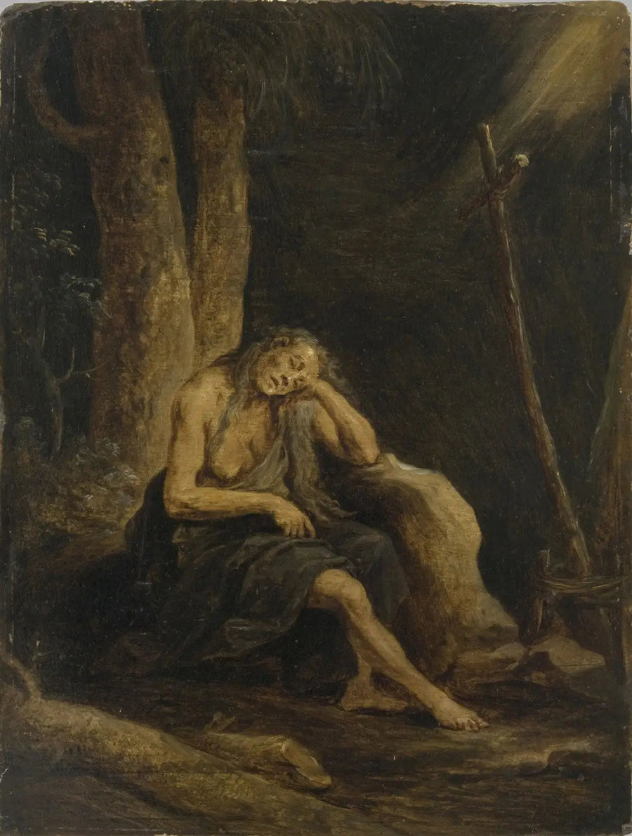 Święta Maria Egipska na pustyni - David Teniers Młodszy