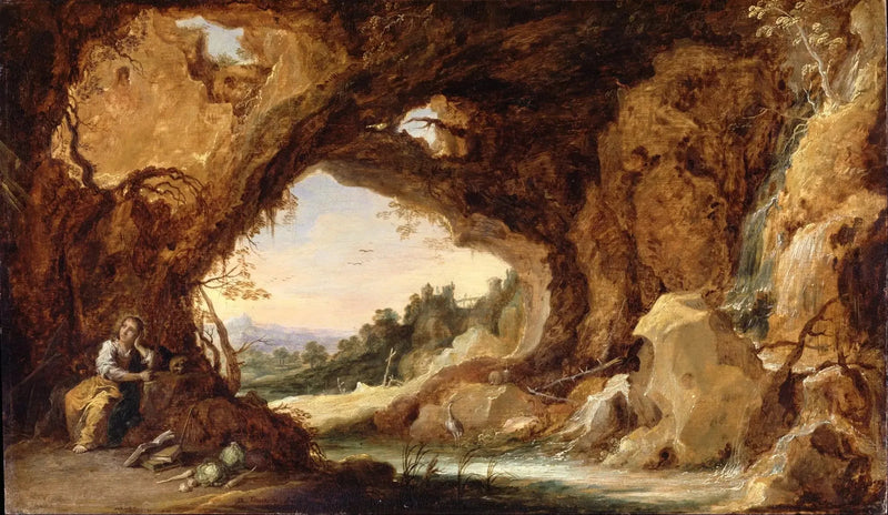Święta Maria Magdalena w pokucie - David Teniers Młodszy