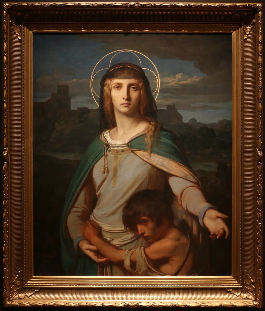 Święta Monika w krajobrazie - Alexandre Cabanel