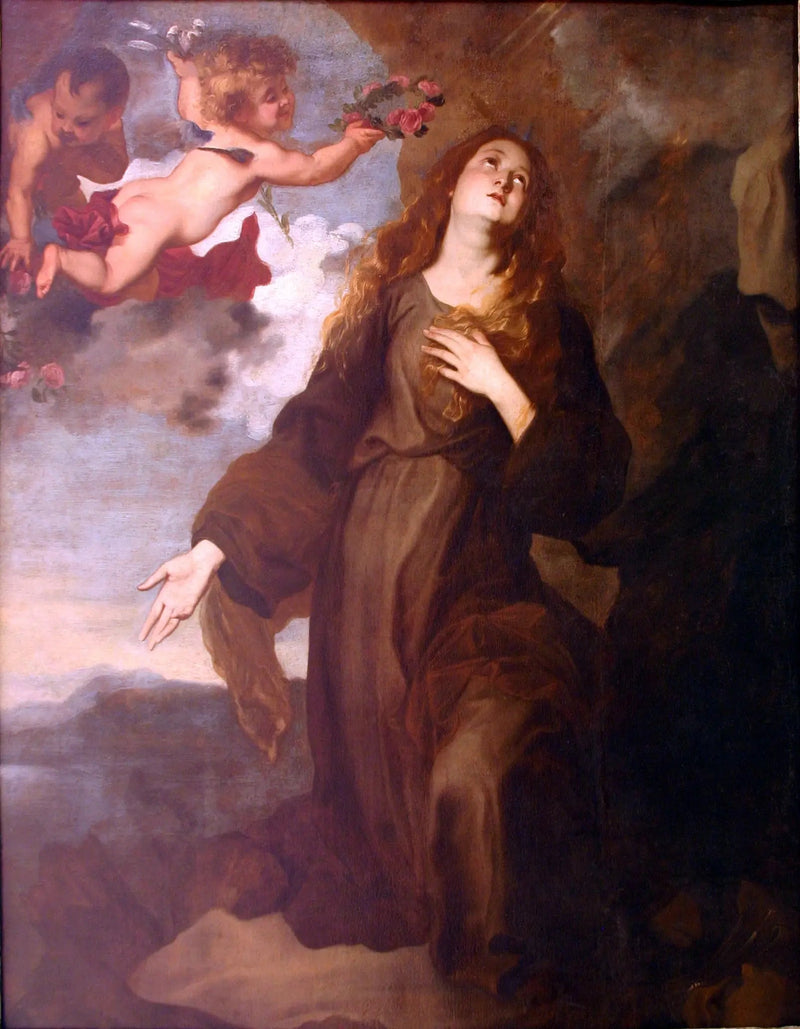 Święta Rosalia - Antoine van Dyck