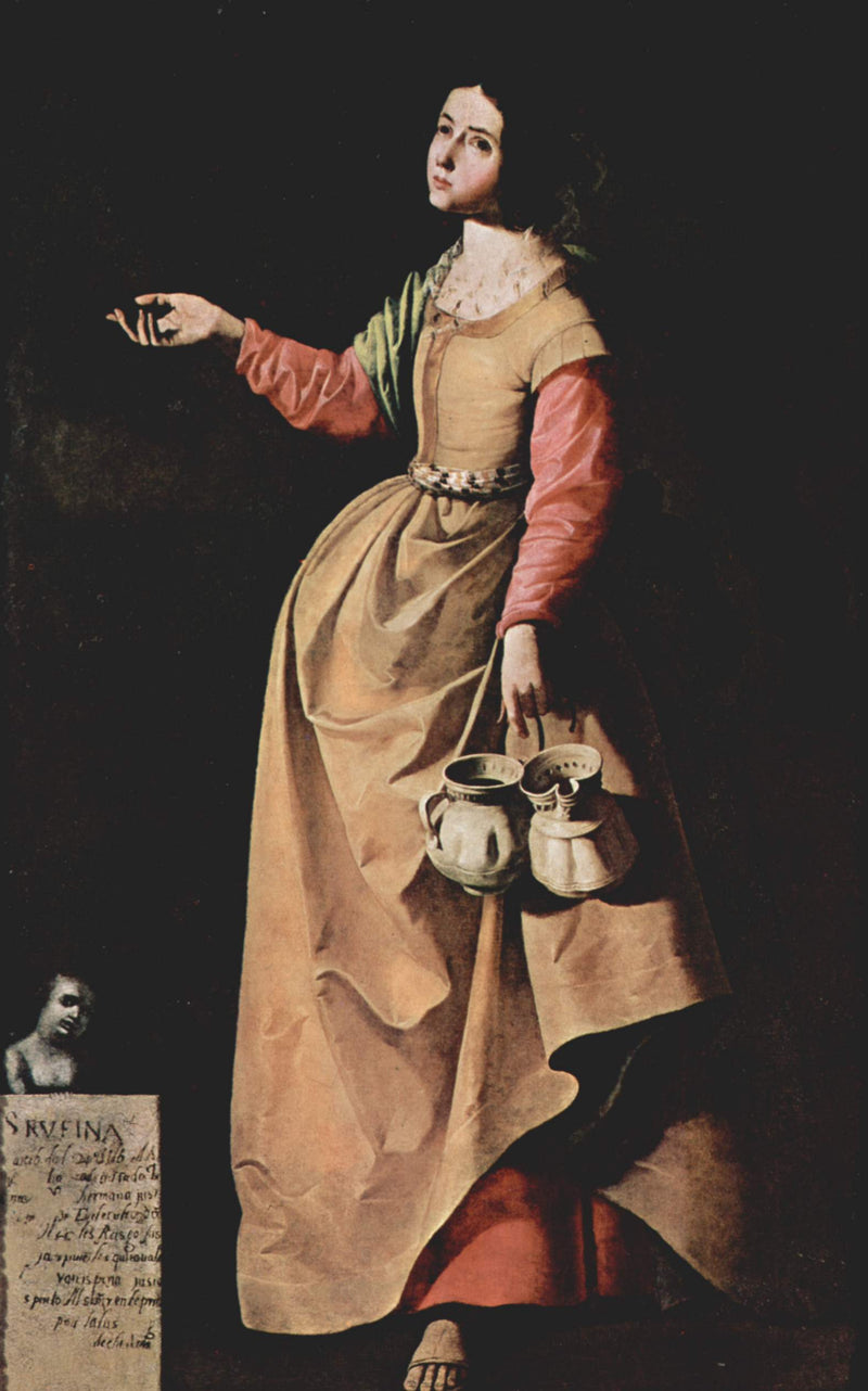 Święta Rufina - Francisco de Zurbarań