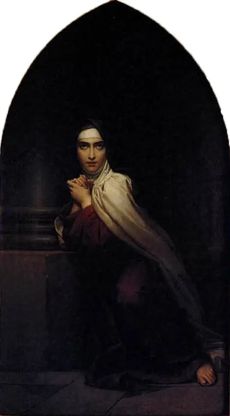 Święta Teresa z Ávili w modlitwie - François Gérard