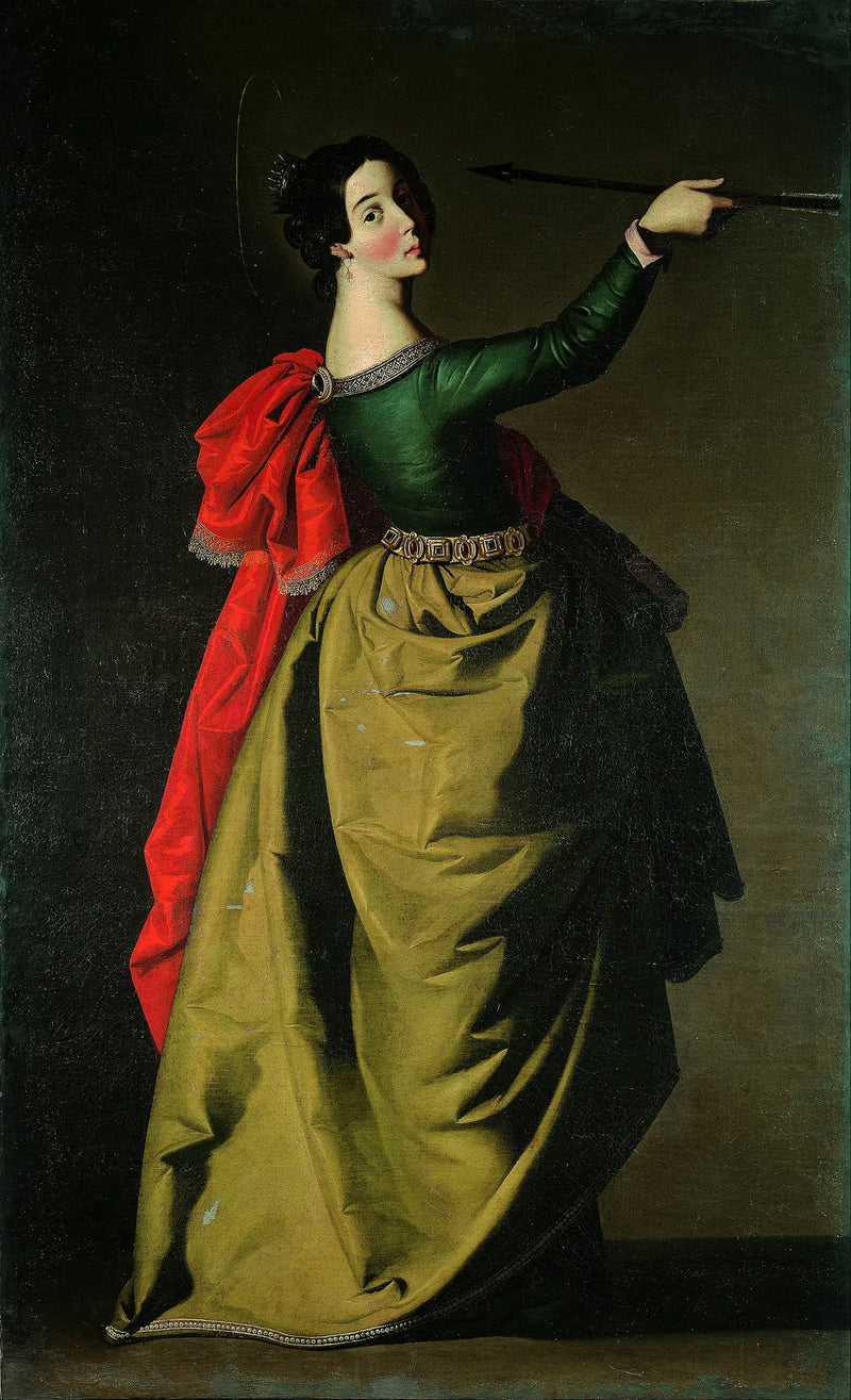Święta Urszula - Francisco de Zurbarán