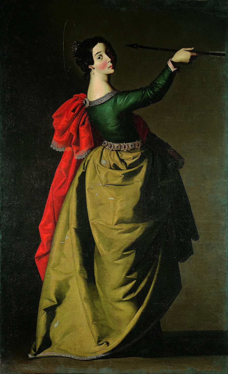 Święta Urszula - Francisco de Zurbarán
