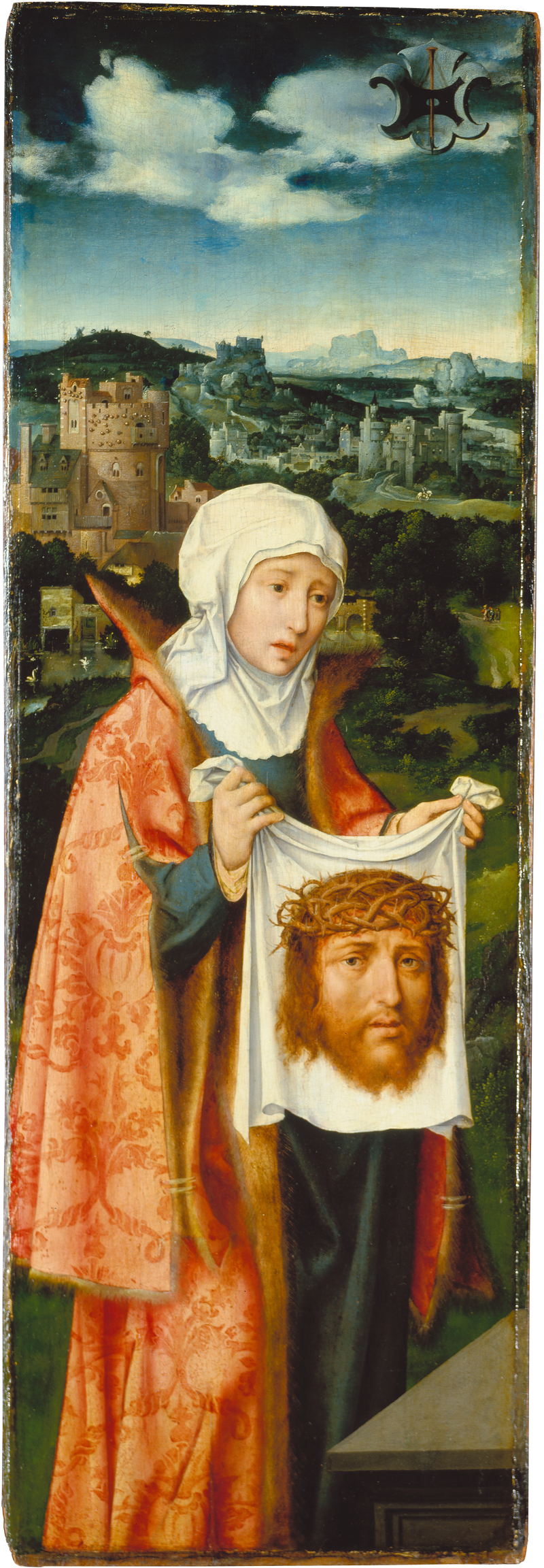 Sainte Véronique prezentująca chustę - Joos van Cleve