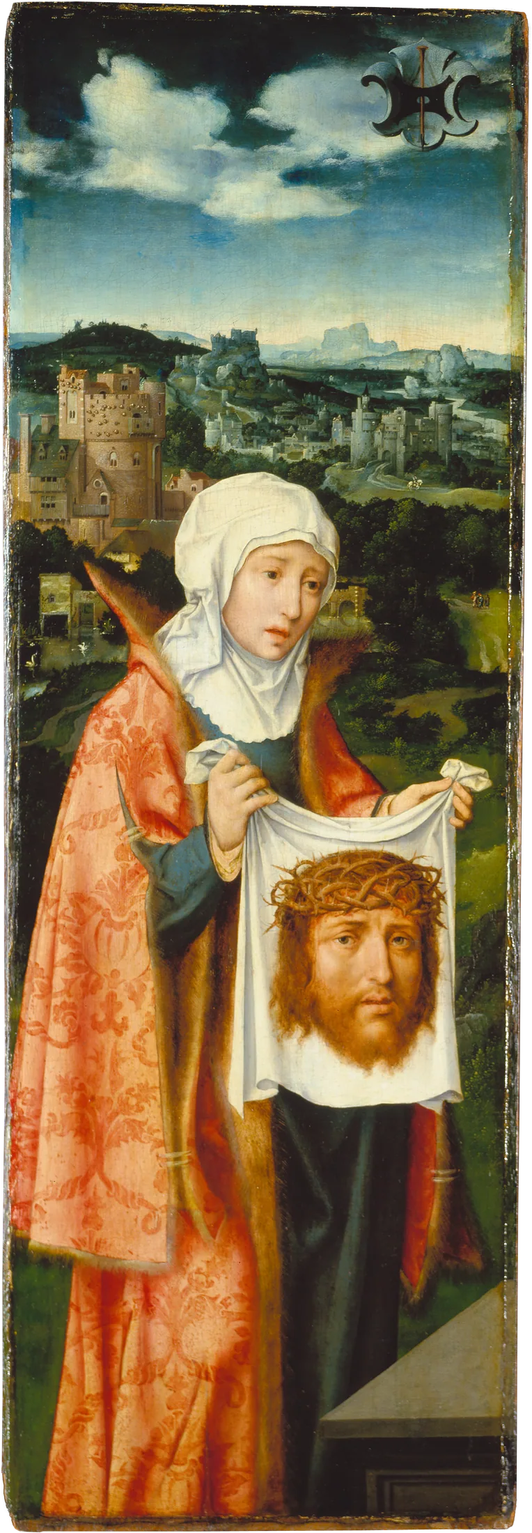 Sainte Véronique prezentująca chustę - Joos van Cleve