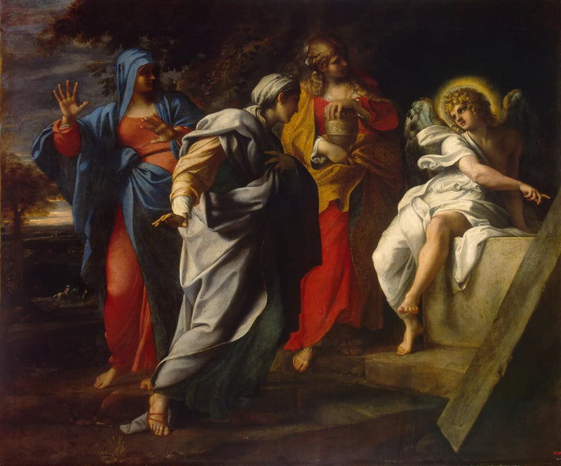 Święte kobiety przy grobie Chrystusa - Annibale Carracci