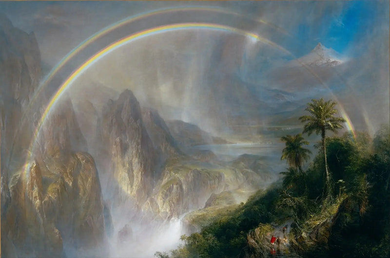 Sezon deszczu w tropikach - Frederic Edwin Church