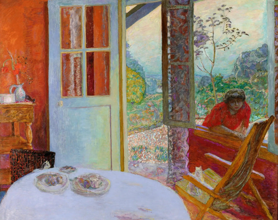 Jadalnia na wsi - Pierre Bonnard