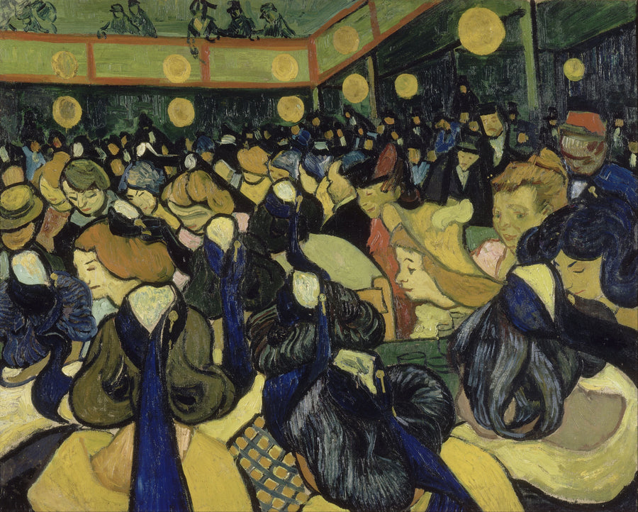 Sala tańca w Arles - Vincent van Gogh