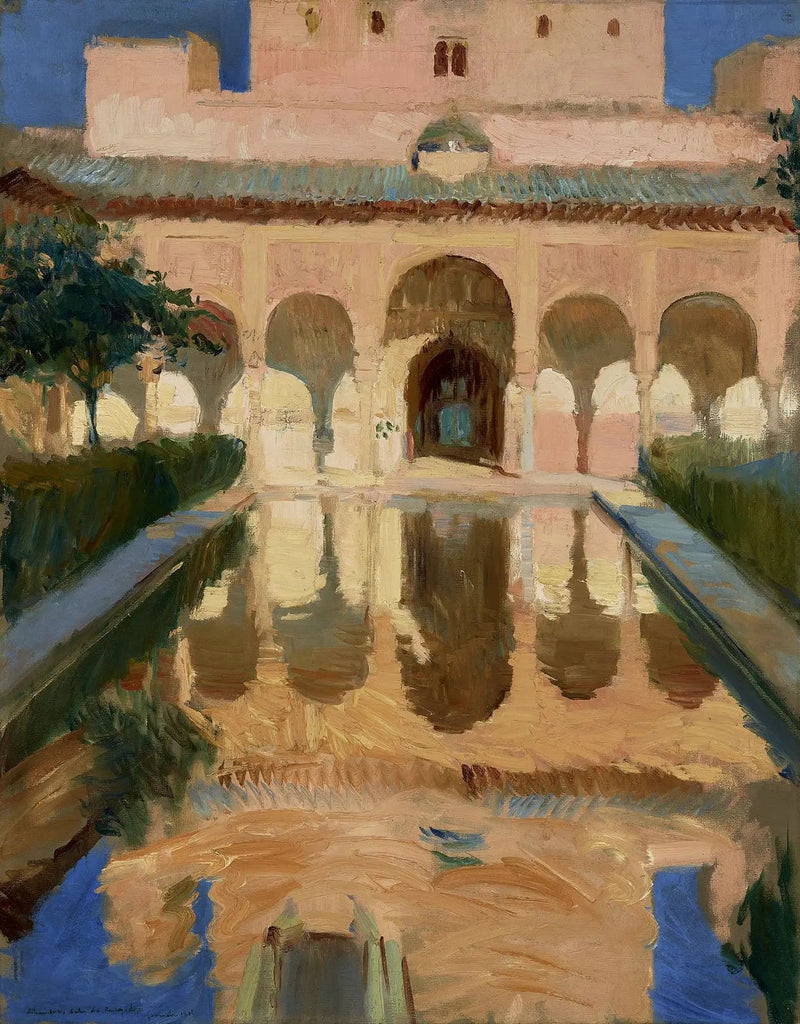 Sala Ambasadorów, Alhambra, Grenada - Joaquín Sorolla