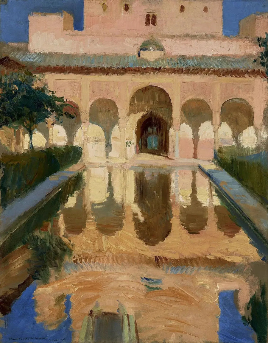 Sala Ambasadorów, Alhambra, Grenada - Joaquín Sorolla