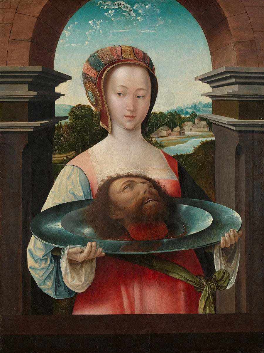 Salome z głową Jana Chrzciciela - Jacob Cornelisz van Oostsanen