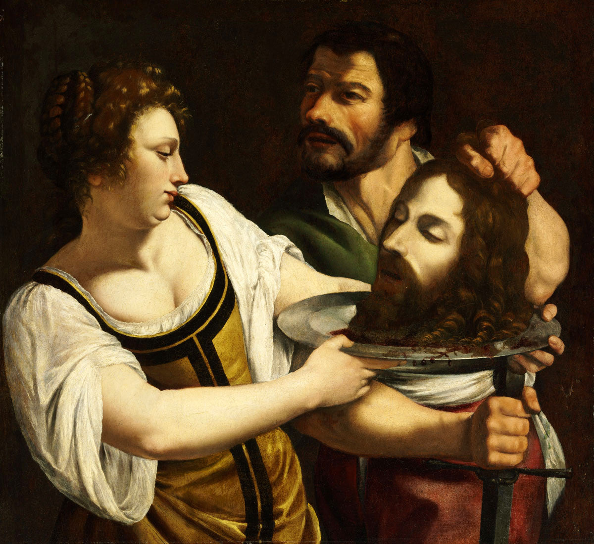 Salome z głową świętego Jana Chrzciciela - Artemisia Gentileschi