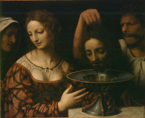 Salome z głową świętego Jana Chrzciciela - Bernardino Luini