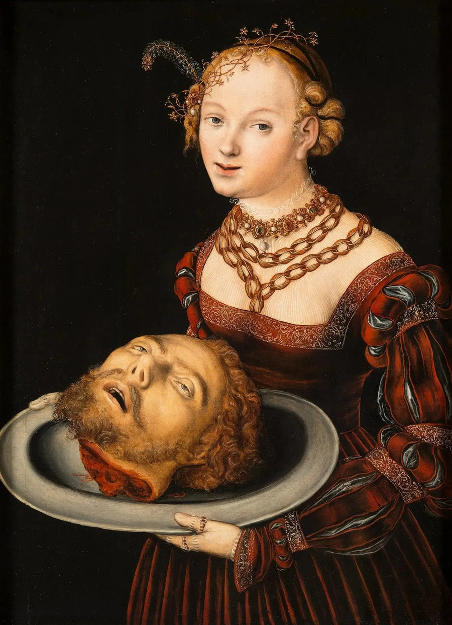 Salome z głową św. Jana Chrzciciela - Lucas Cranach Starszy