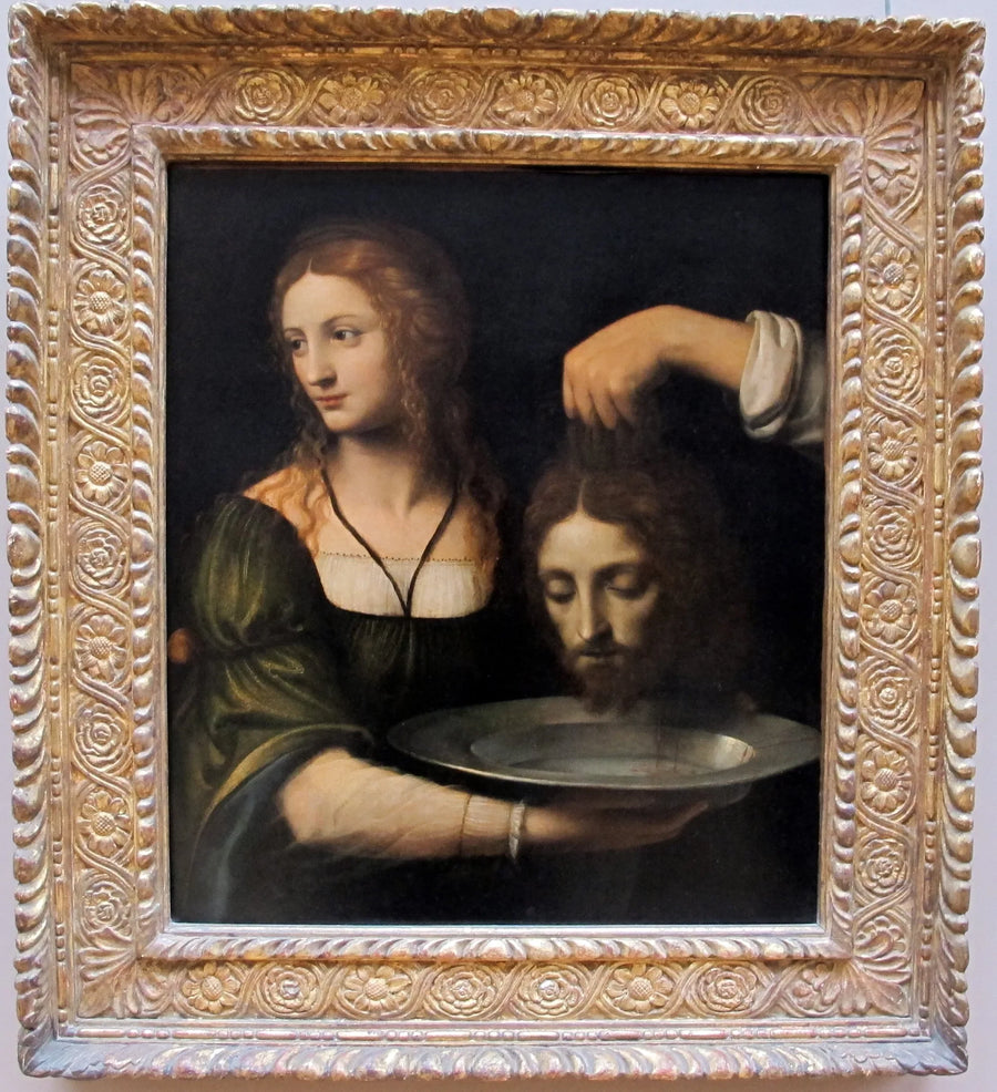 Salomé otrzymuje głowę świętego Jana Chrzciciela - Bernardino Luini