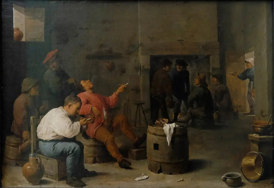 Salon wiejski - David Teniers Młodszy