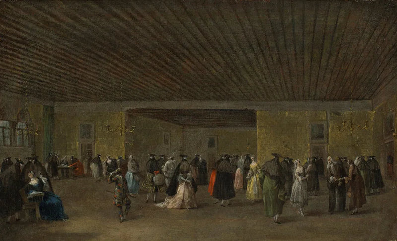 Główny salon Ridotto, Wenecja - Francesco Guardi