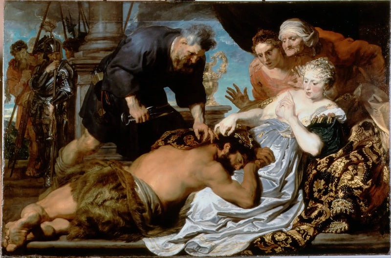 Samson i Dalila - Antoine van Dyck
