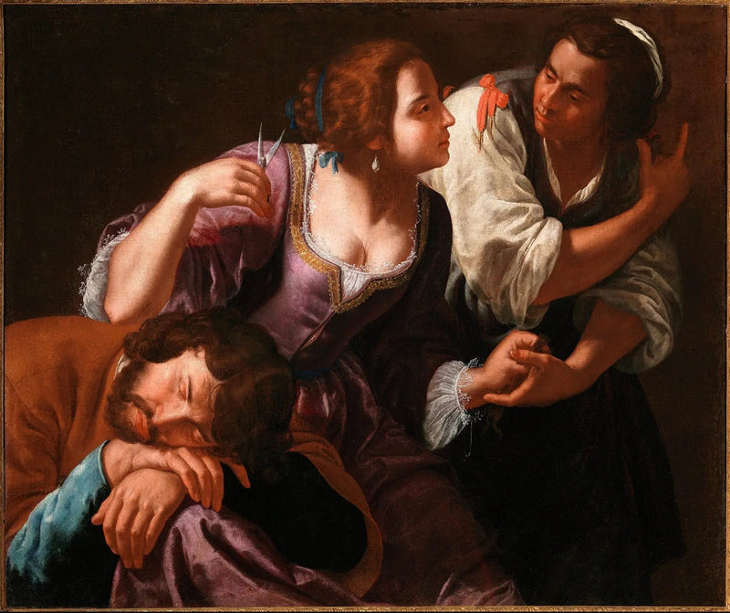 Samson i Dalila - Artemisia Gentileschi