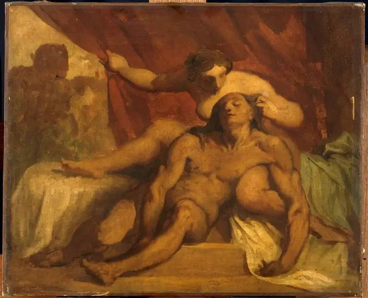 Samson i Dalila - Honoré Daumier