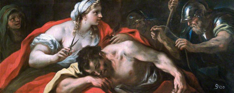 Samson i Dalila - Luca Giordano